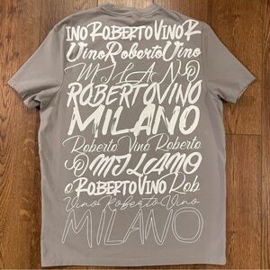 Roberto Vino Big Writing Tee